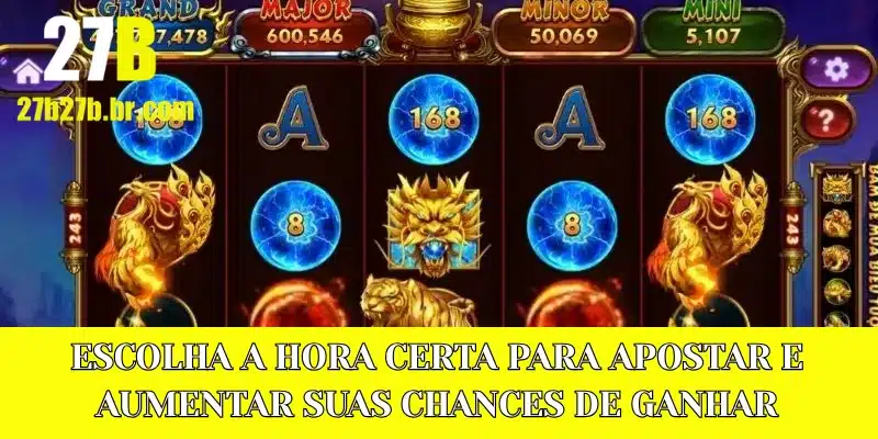 Escolha a hora certa para apostar e aumentar suas chances de ganhar