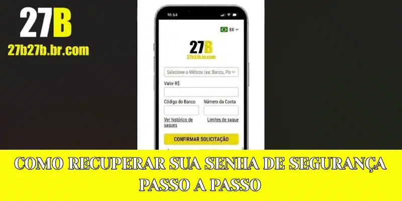Como recuperar sua senha de segurança passo a passo
