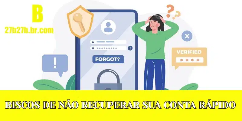 Riscos de não recuperar sua conta rápido