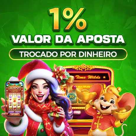 1% VALOR DA APOSTA - TROCADO POR DINHEIRO